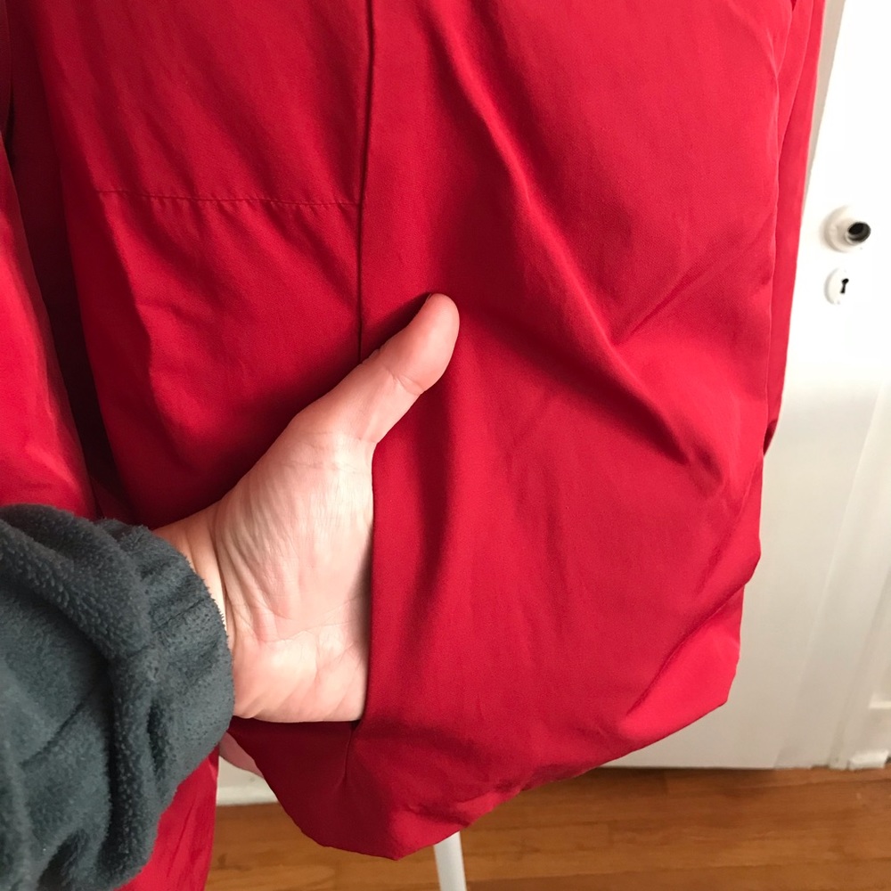 Ann Taylor Red Puffer Jacket - Picture 6 of 8